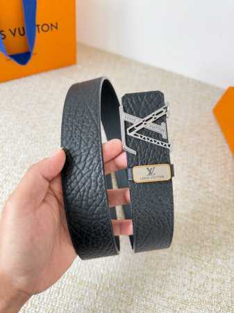 Product Name: Louis Vuitton Belt - Original Single Belt Model: Hook, Classic Pur - Click Image to Close