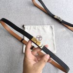 Hermes Counter Hit Women's Kelly Waist Width 1.8Cm Double-Sided First Layer Orig