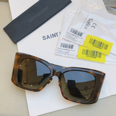 Saint Lauren* Saint Laurent new sunglasses, high version Model: Sl M119 F, Size: