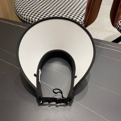 celine Celine 2025 Summer New Sun Hat Empty Top Hat Light Luxury Temperament