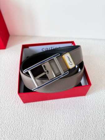 Product Name: Cartier Original Single Belt, Belt Model: Pin Buckle, Original Cla - Click Image to Close