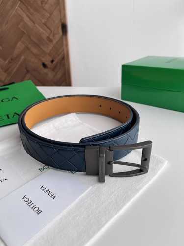 Bv 2025 latest men's braided belt, double-sided, pure handmade Intreccio large p