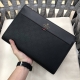 Gucci 's latest Gucci clutch features a spacious interior. This new Gucci bag is