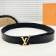 Lv. Can be worn for business casual or formal wear! 3.8cm latest buckle head, po