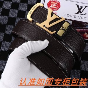 Men's Belt: Louis Vuitton Original Men's Leather Belt: 100% top-grain cowhide, g