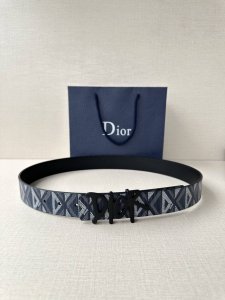 Width 3.5Cm This Stainless Steel Metal Belt Buckle From Dior Is A New Addition T