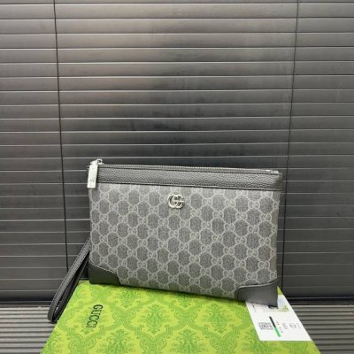 Gucci Gg clutch bag for men, top-quality workmanship, gift box size 26 x 16 cm D