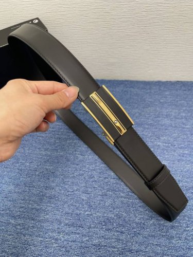 Brand Montblanc Special Description Double-Sided Genuine Leather, This Belt With