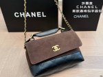 Folding box Chanel New diamond bag handbag Unparalleled high-end texture Beauty