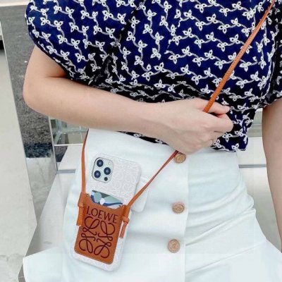 New Models On The Shelves Loewe Crossbody Card Holder Mobile Phone Case Iphone16
