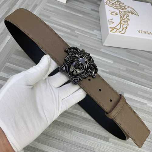Width 4.0 Cm. Versace This Belt Features The Iconic Versace Medusa Head Buckle,