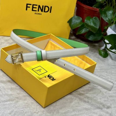 Fendl Fendi width 20mm, original imported calfskin, with original ruthenium pall