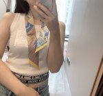 H's new silk scarf, 100% heavy silk twill, Herm