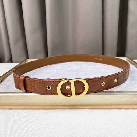 ior 23Dior Logo Classic. 3.0Cm Boutique Dior Checkered Belt All-Match Classic - Click Image to Close