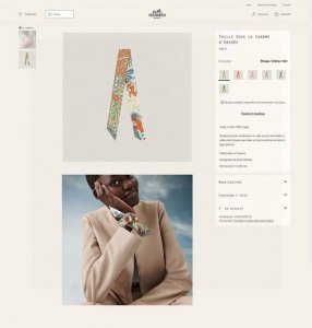 Hermes "The Magic of Orpheus" Baguette Twilly Scarf Twilly scarf 100% mulberry s