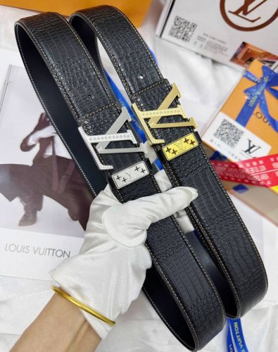 Belt: Lv..Louis..Vuitton top-grade replica. Belt: 100% imported genuine leather,