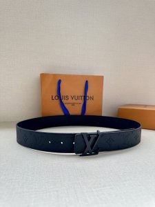 This 4.0 Wide Lv Initiales Double-Sided Belt Is Made Of New Epi Xl Leather. It I