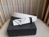 Prada The Latest Model From Prada. This Buckle Belt Is From The Versatile Modula