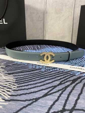 Width 3.0 Cm Chanel This Women's Belt Is Made From A New Soft Imported Calfskin - Click Image to Close