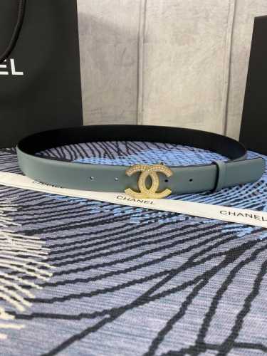 Width 3.0 Cm Chanel This Women's Belt Is Made From A New Soft Imported Calfskin