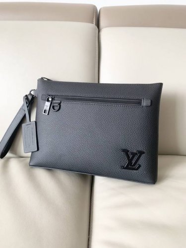 Lv Louis' latest luxury leather is made of premium lychee-grained cowhide, a pre