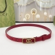 Special Gucci 2.0Cm New Woven Strap Canvas, Canvas With Leather Bottom, Strap Wi
