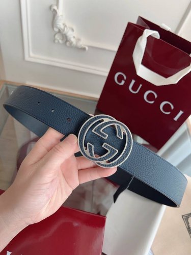 Gucci.GucciFull set of packaging, beautiful Gucci double G buckle men's new belt