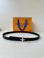 2.0 Width This Lv Iconic Double-Sided Belt Features A Slim Silhouette For The Ne
