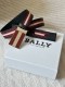 Bally's men's casual double-sided leather belt, 3.5cm wide, combines the eleganc