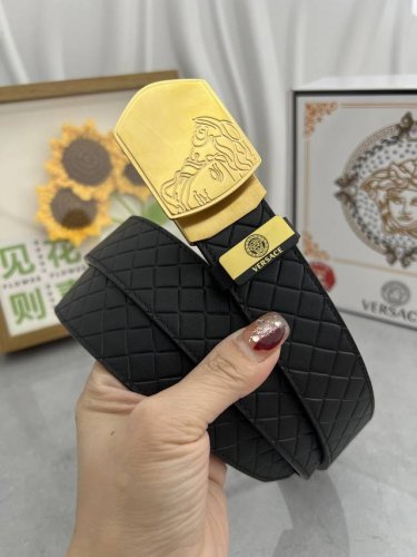 Product Name: Versace Automatic Buckle Material: 100% Genuine Top-Grain Cowhide