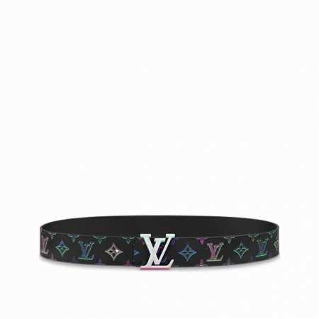 Width: 40Mm Lv Pyrmide Truck L Oeii Double-Sided Belt Imported Fabric With Color - Click Image to Close