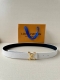 Special 3.0 Width Lv Double-Sided Belt Made Of Stitched Leather And Imported Dou