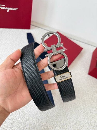 Product Name: Ferragamo Belt, Original Single Belt Model: Hook, Classic Buckle M