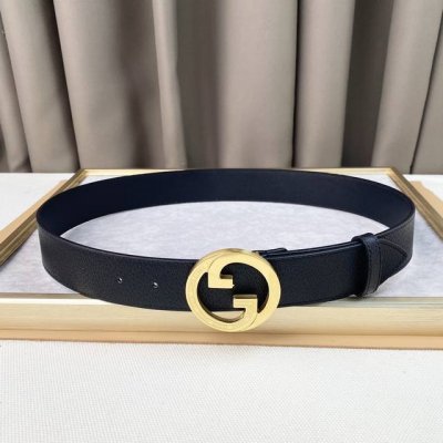 Gucci G. Can Be Worn For Business Casual Or Formal Wear! 3.8Cm New Buckle Head,