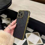GucciGucci electroplated side sticker embossed mobile phone case full coverage f