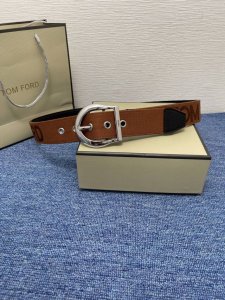 Tom Ford. New Premium Canvas Paired With Calf Leather, A Minimalist Business Men
