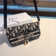 New arrivals Dior embroidered classic monogram universal mobile phone bag cross