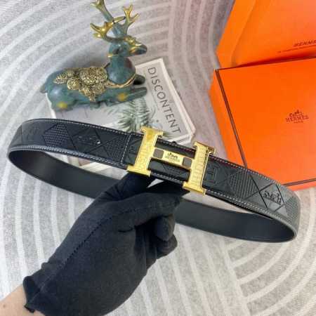 Special Herm S Special Leather Belt Series, Original Factory Premium Stainless S - Click Image to Close