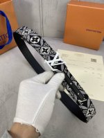 -3.0 The wide pattern is interwoven with the intricate Monogram pattern, reveali