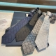 Dior's new tie Dior men's silk rattan check tie is rare and shows exquisite craf