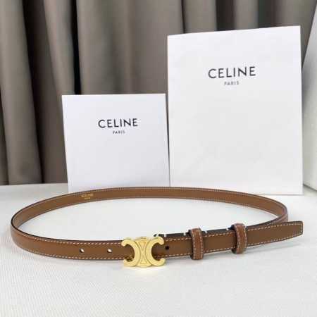 Celin E New 3D Buoy Buckle Women's Belt, Italian Imported Calfskin Leather with - Click Image to Close