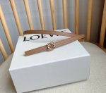 Loewe Latest Belt From Loewe Counters Made Of Smooth Cowhide Double-Sided Belt W
