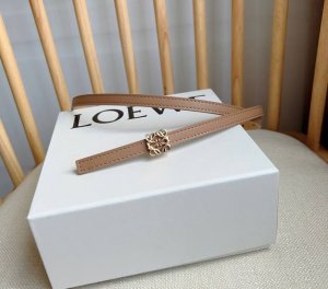 Loewe Latest Belt From Loewe Counters Made Of Smooth Cowhide Double-Sided Belt W