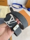 Product Name: Louis Vuitton Belt - Original Single Belt Model: Hook, Classic Pur