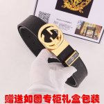 Belt: Gucci. Gucci double-sided belt Belt: 100% top-grain cowhide, rotatable har