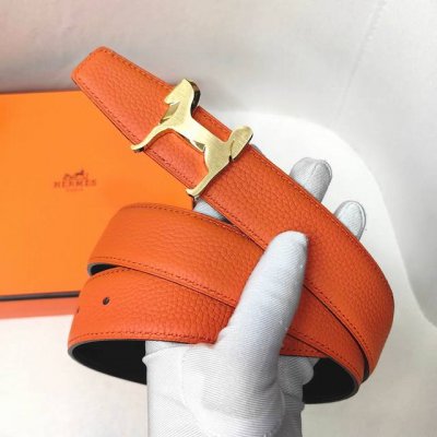 Original quality Hermes leather goods, a classic belt, its beauty refined by ti