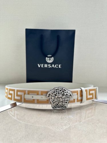 Belt Width 3.8 Cm Versace This Ribbon Belt Features A Casual Style With The Icon