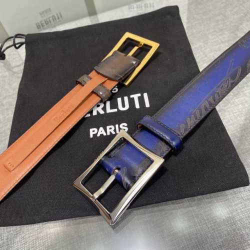 comes with original packaging. 3.5mm wide Berluti new arrivals, latest men's be
