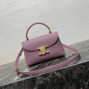 Teen Nino plain glossy leather handbag is freshly released New member of the bag