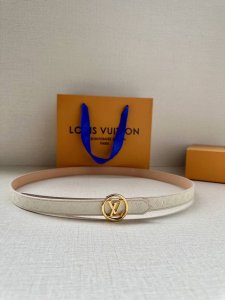 2.0Wide This Lv Iconic Double-Sided Belt Features A Slim Silhouette For The New